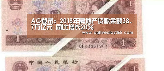 AG登录:2018年房地产贷款余额38.7万亿元 同比增长20%(图2) AG登录